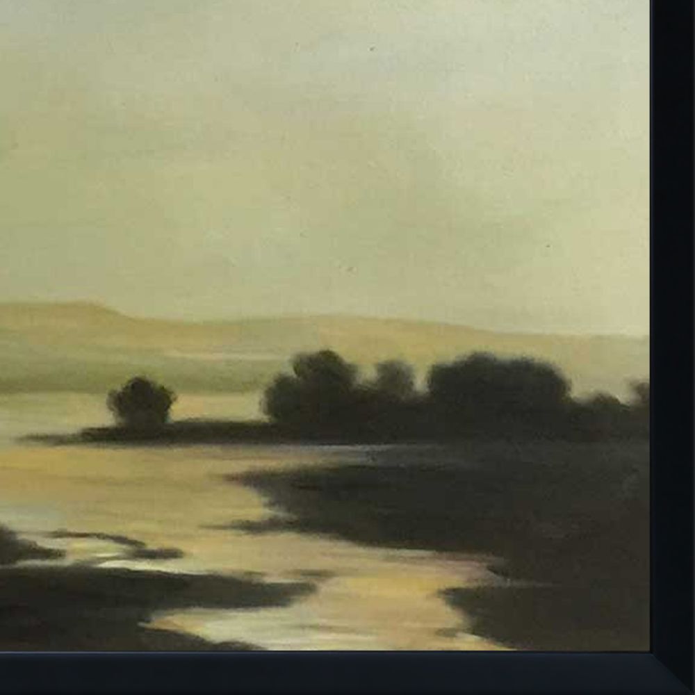 Grand Comet of 1882 Pre-framed - Studio Black Wood Frame 20"X24"