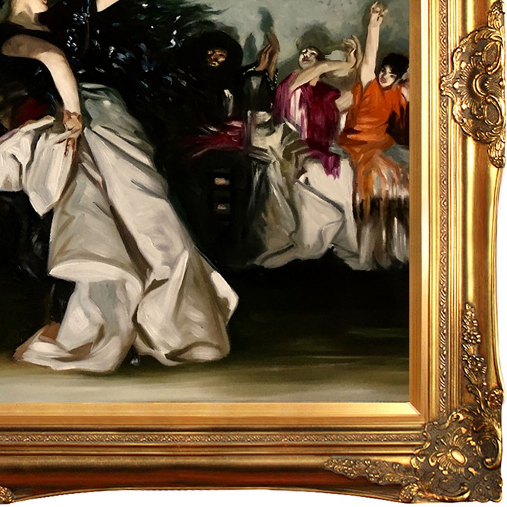 El Jaleo Pre-Framed - Victorian Gold Frame 24"X36"