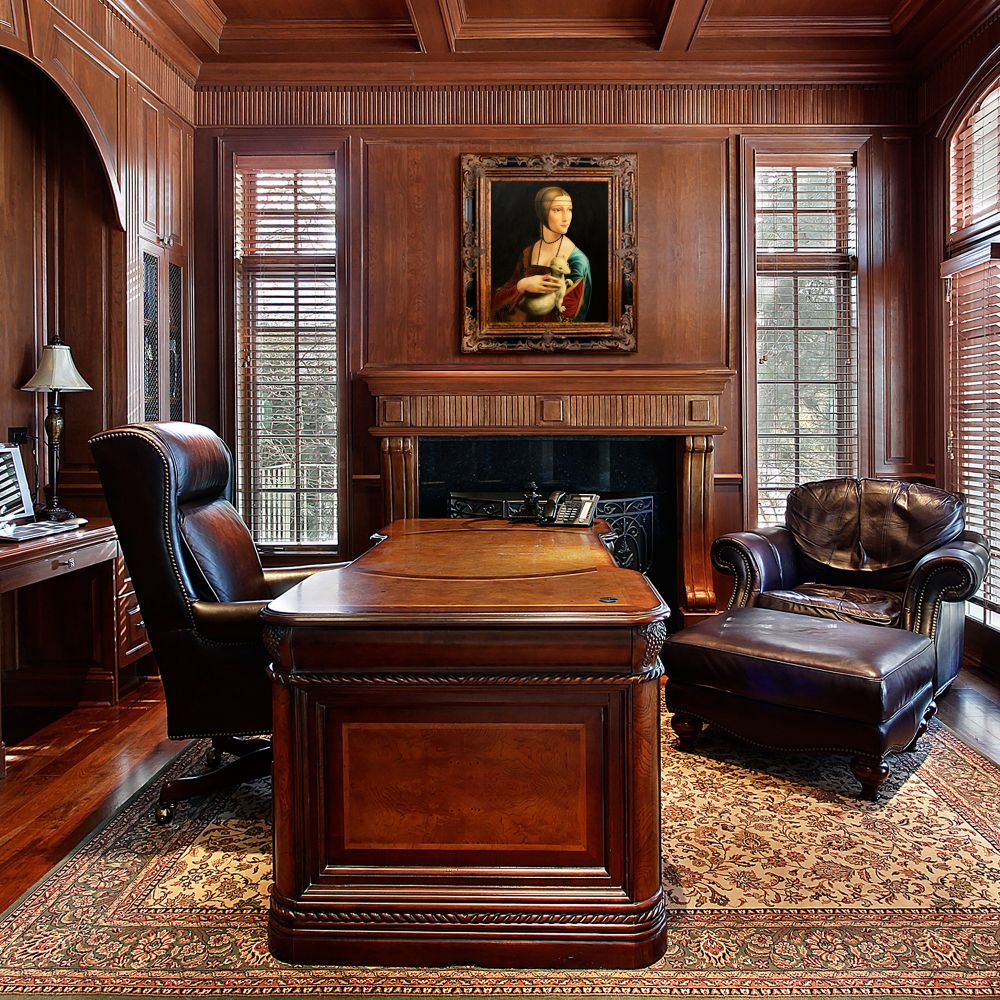 Lady With an Ermine Pre-Framed - Excalibur Frame 20"X24"