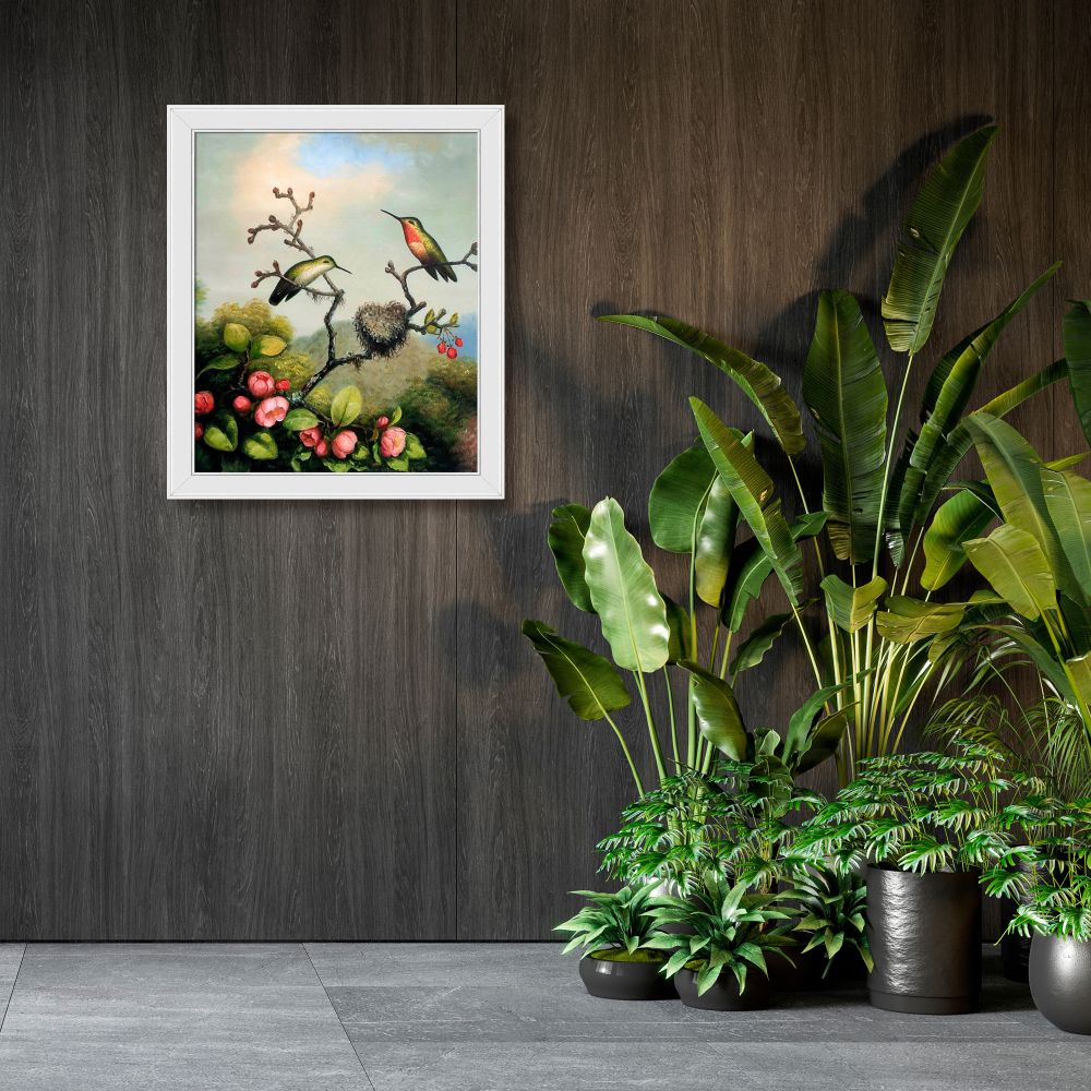 Ruby Throated Hummingbird