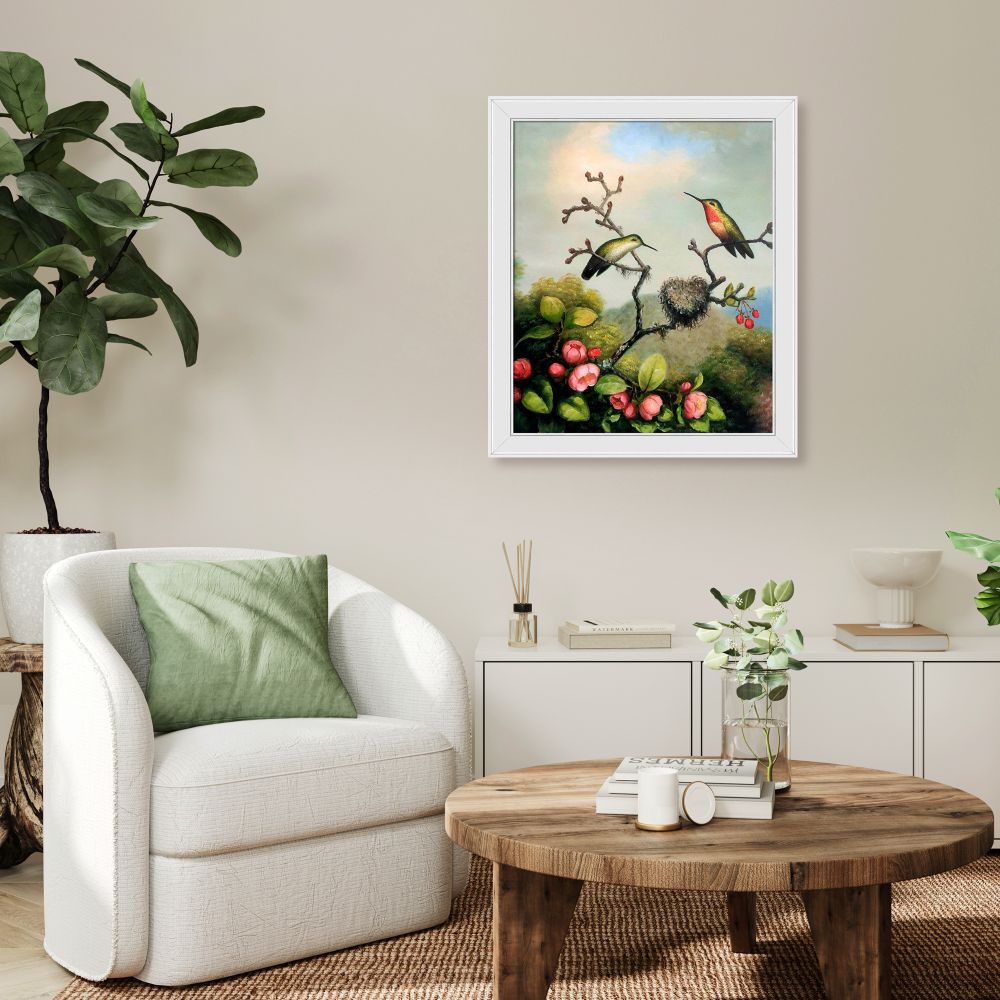 Ruby Throated Hummingbird