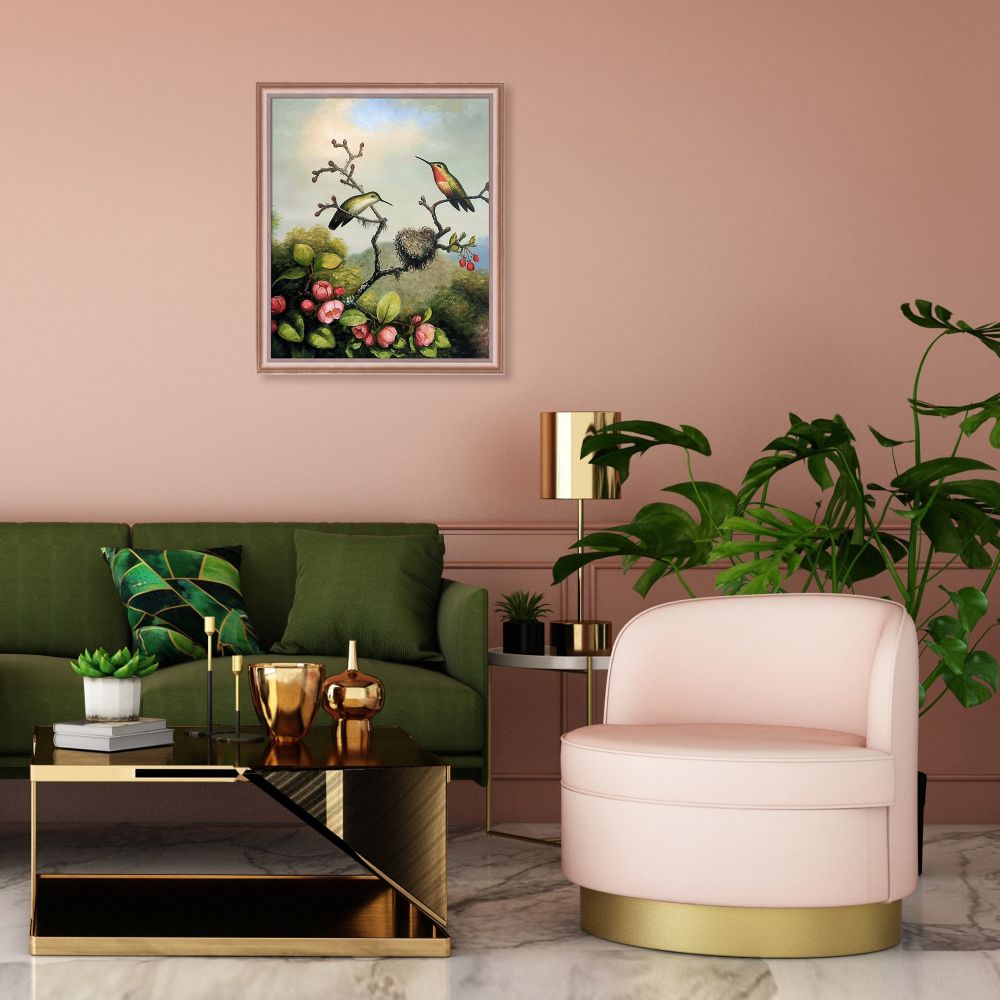 Ruby Throated Hummingbird