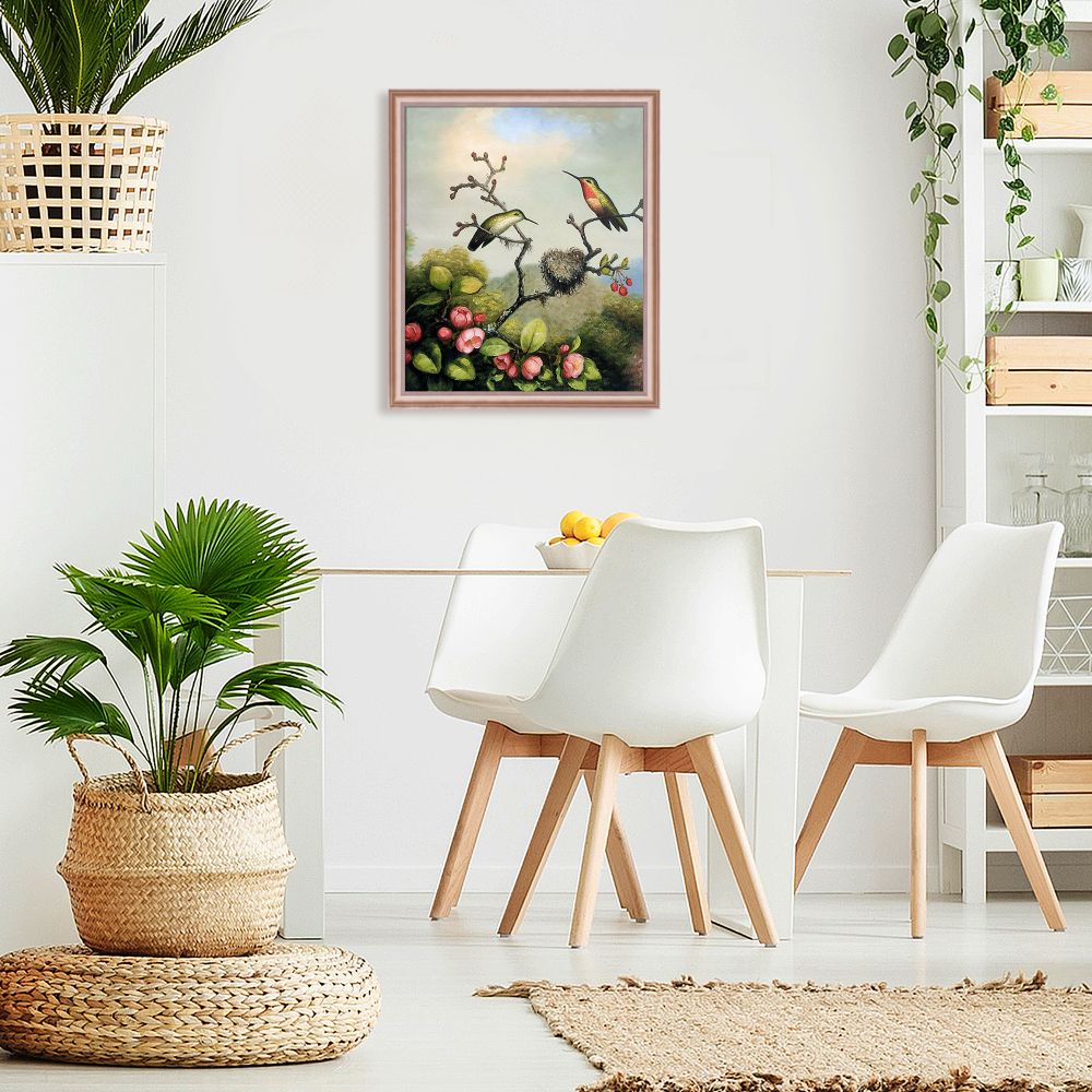 Ruby Throated Hummingbird