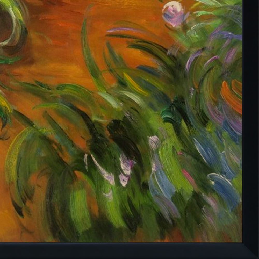 Irises Pre-framed - Studio Black Wood Frame 20"X24"