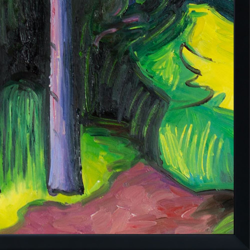 Forest, 1903 Pre-framed - Studio Black Wood Frame 20"X24"