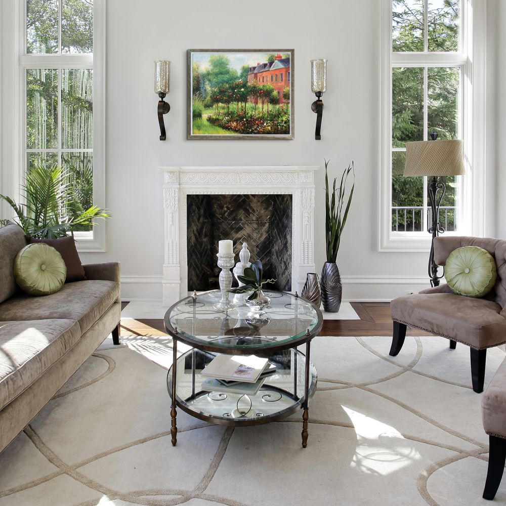 The Rose Garden at Wargemont, 1879