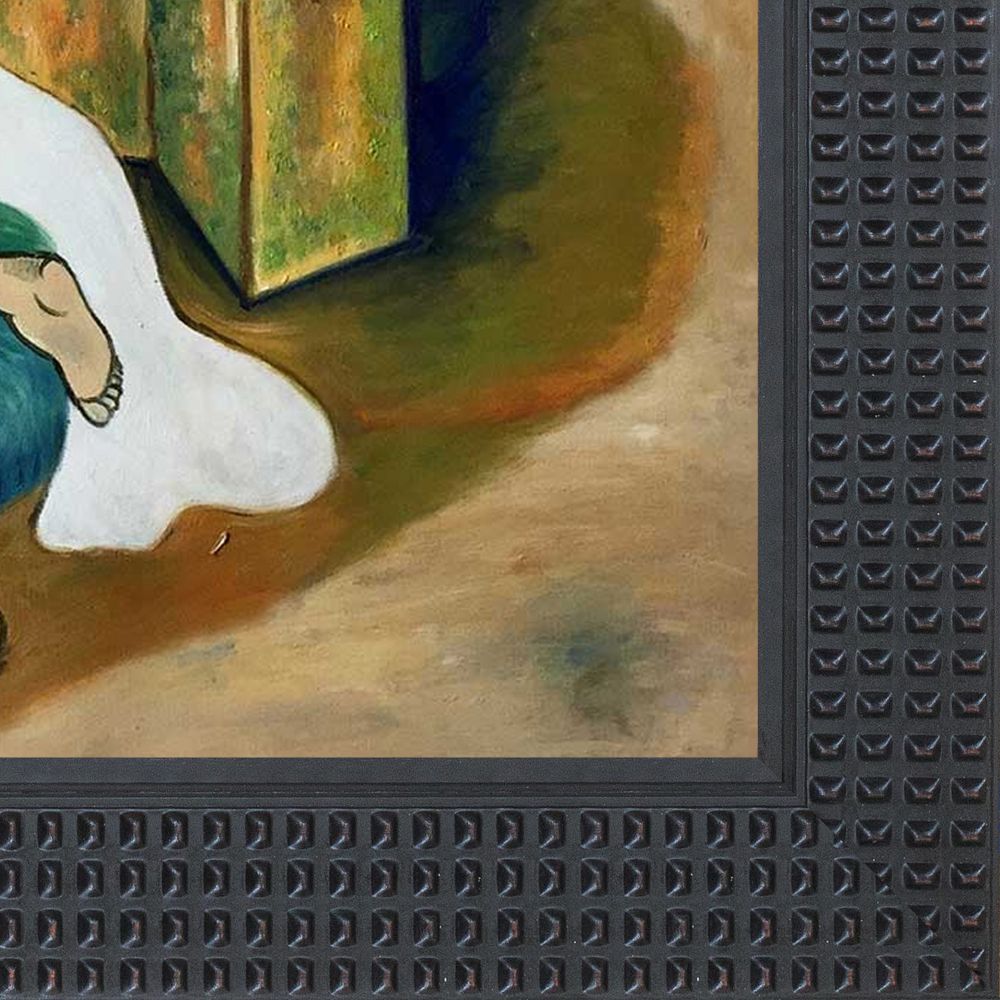 After the bath Pre-framed - Java Bean Frame 20" X 24"