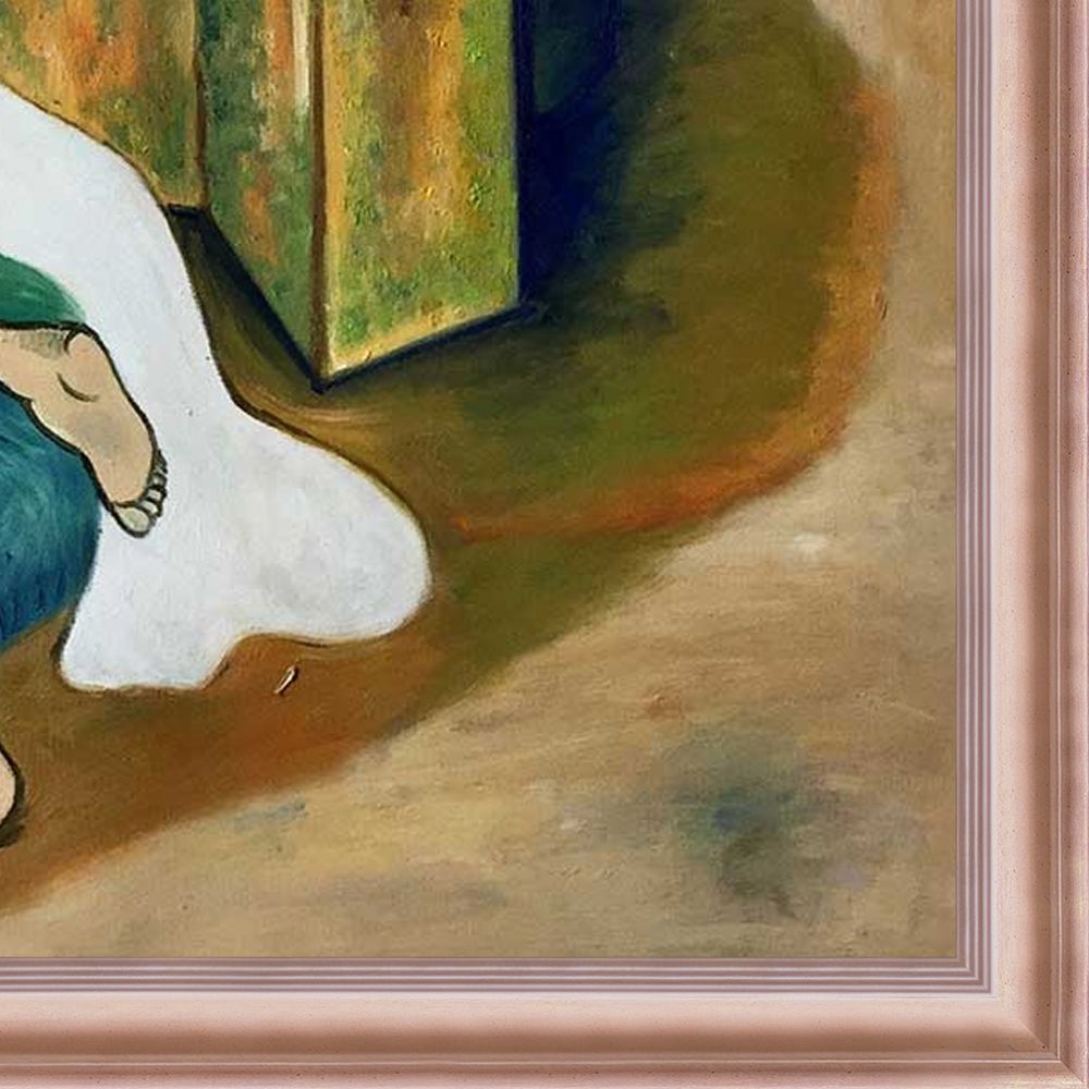 After the bath Pre-framed - Rose Gold Classico Frame 20" X 24"