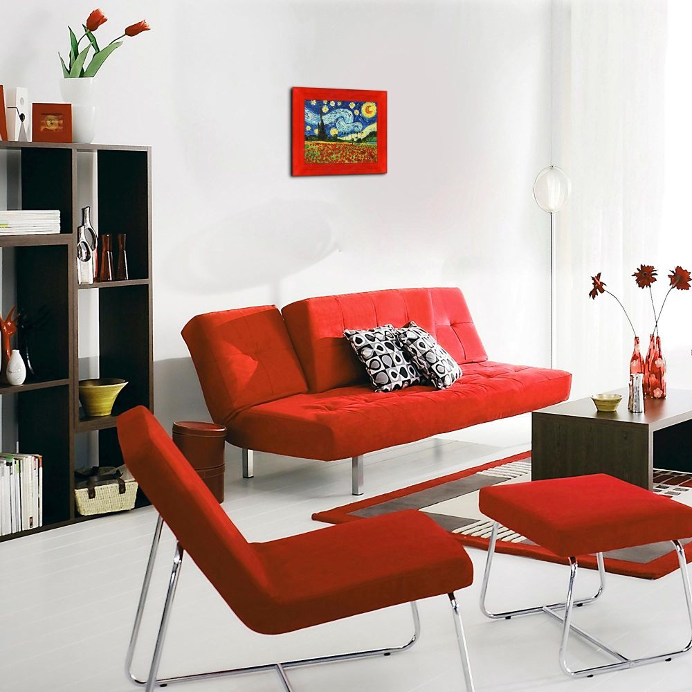 Starry Poppies Collage