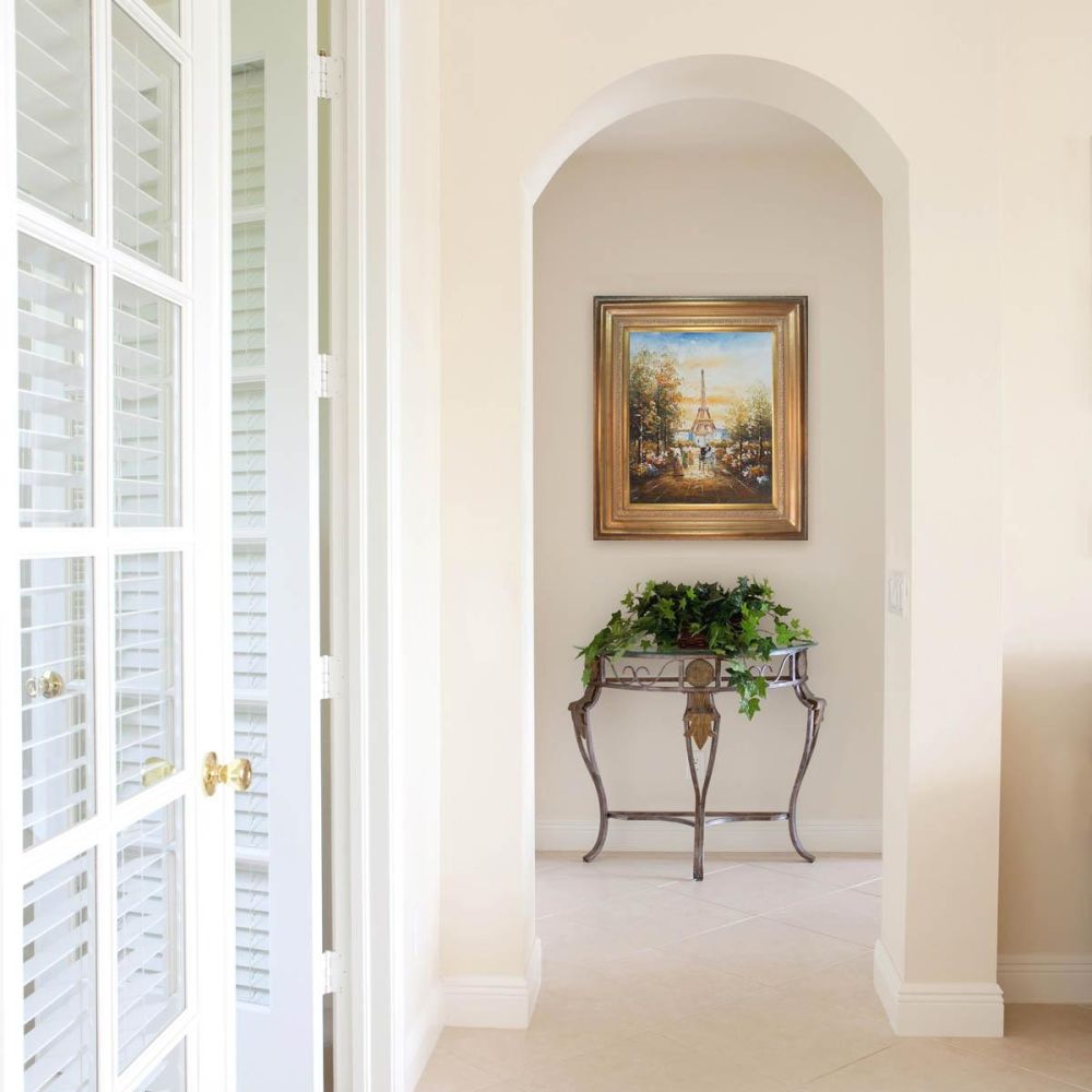 Gardens Near The Eiffel