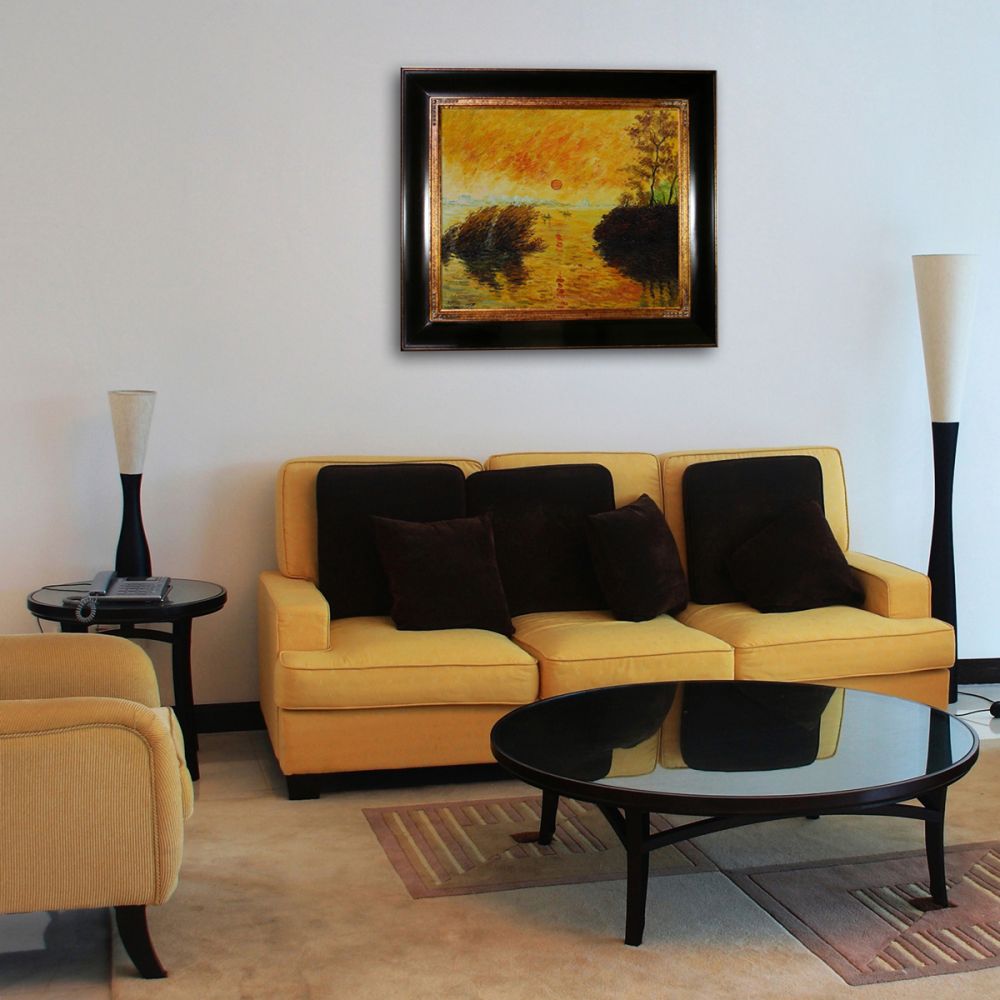 Le Coucher Du Soleil La Seine