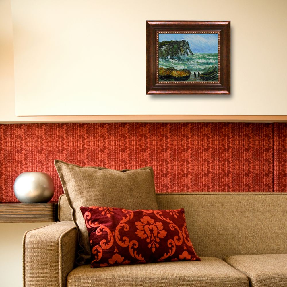 Rough Sea at Etretat