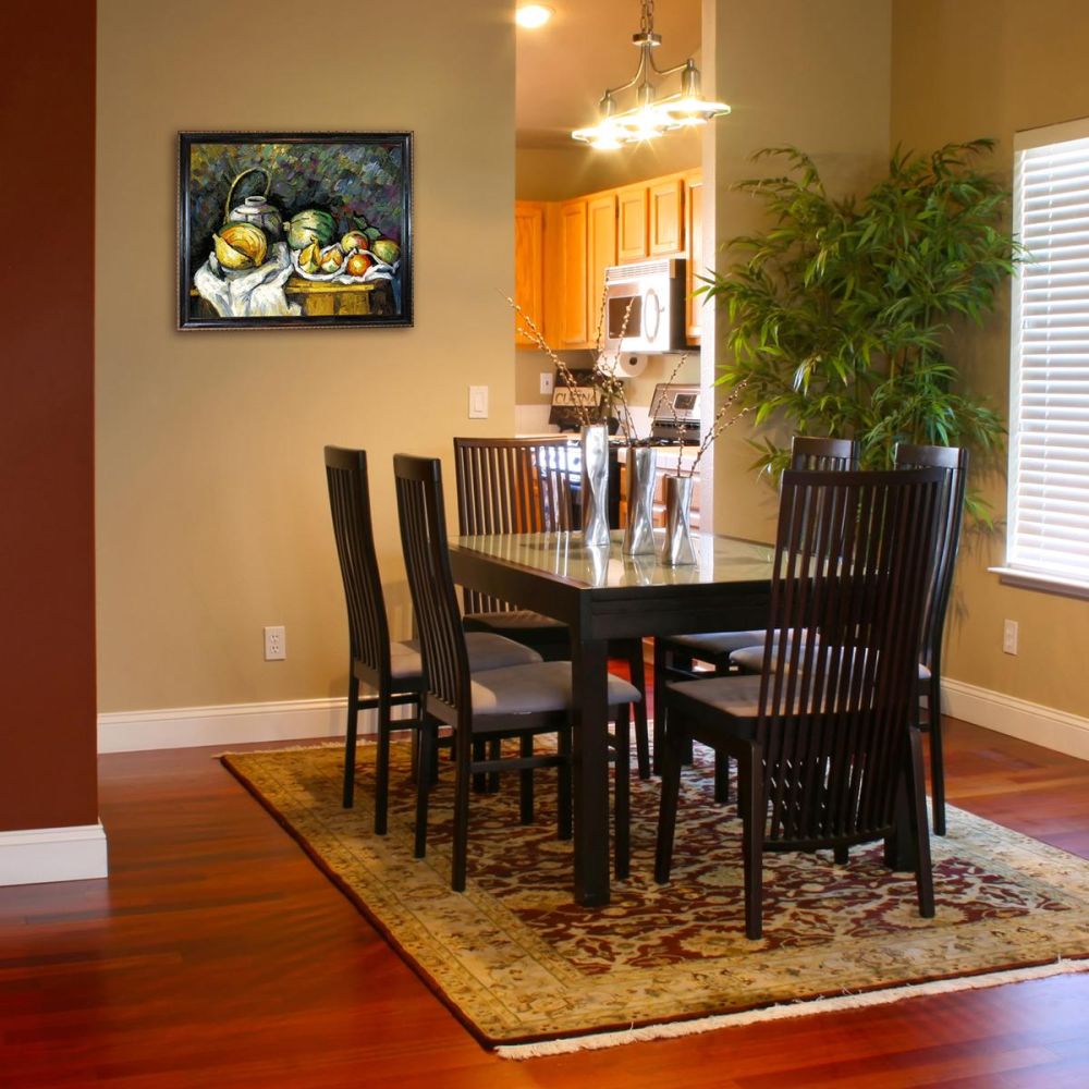 Still Life with Melons and Apples