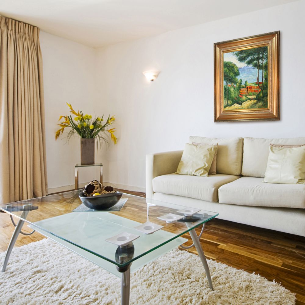 View Through Trees, L'Estaque