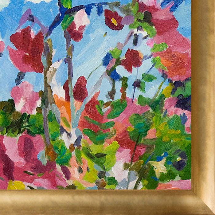 Bright Meadow Reproduction Pre-Framed - Gold Luminoso Frame 20"X24"