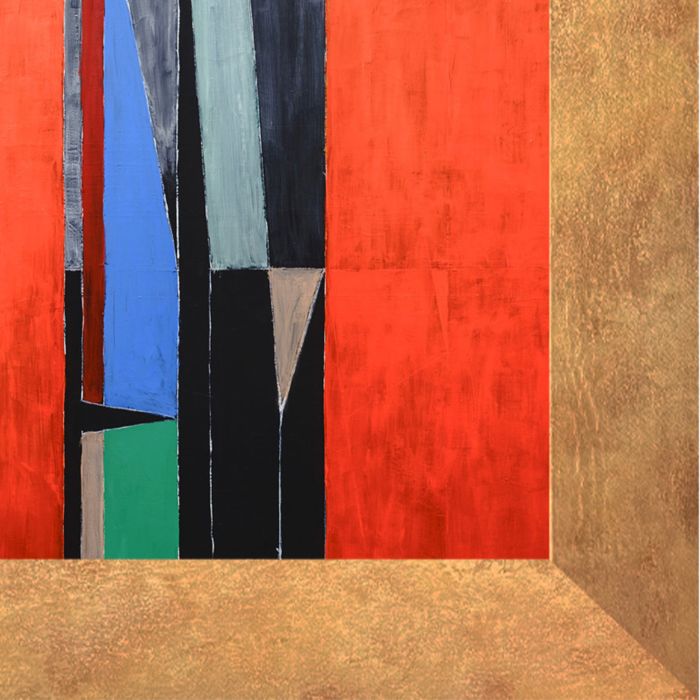 Untitled NO 6 Pre-framed - Florentine Gold Frame 16"X20"