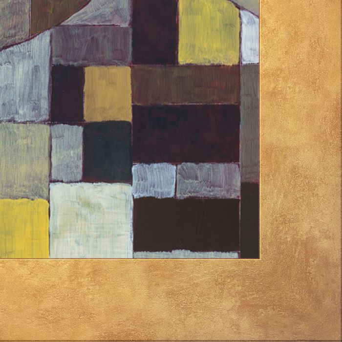 Mosaic Abstract Pre-framed - Florentine Gold Frame 20"X24"