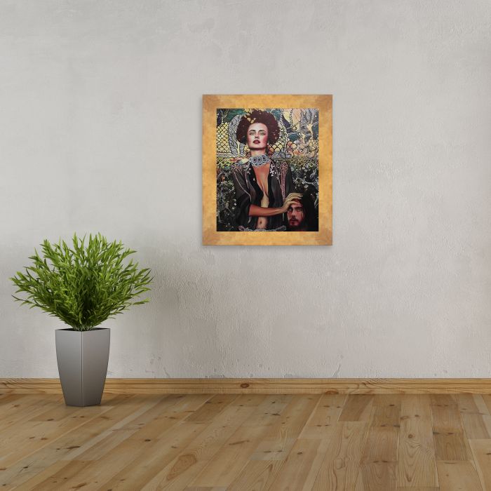 Judith Lost Innocence Pre-framed - Florentine Gold Frame 20"X24"