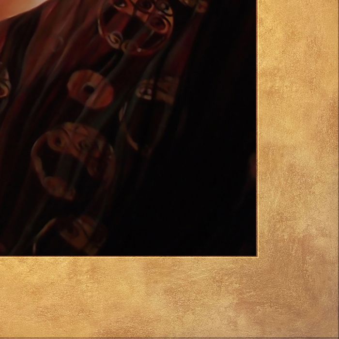 Daphne Pre-framed - Florentine Gold Frame 20"X24"