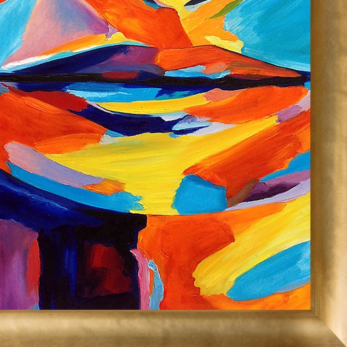 Acceptance of The Self Reproduction Pre-Framed - Gold Luminoso Frame 24" x 36"