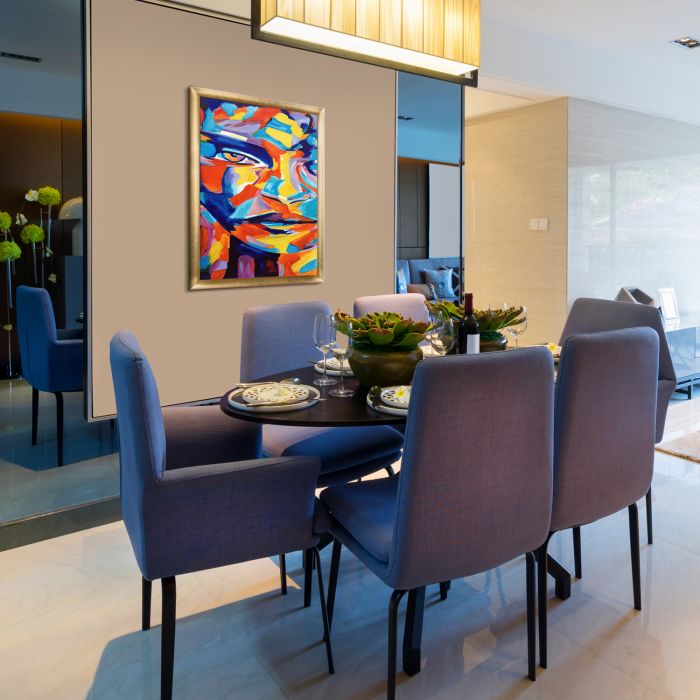 Acceptance of The Self Reproduction Pre-Framed - Gold Luminoso Frame 24" x 36"