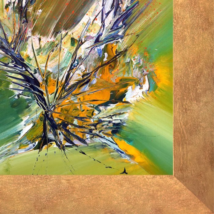 Like a Papillon 2 Pre-framed - Florentine Gold Frame 16"X20"