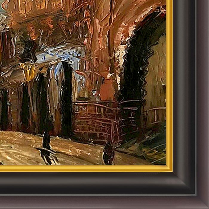 Old Town Reproduction Pre-framed - Opulent Frame 20"X24"