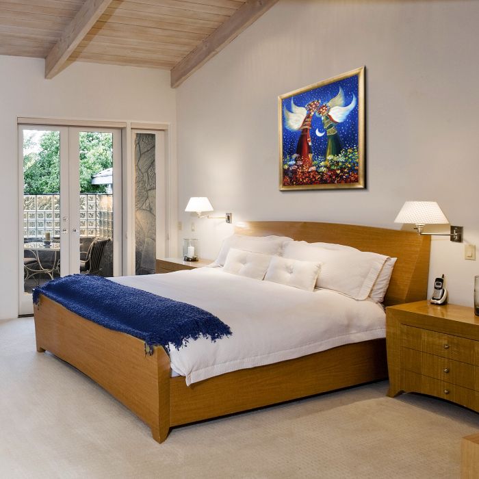 Angels Pre-Framed - Gold Luminoso Frame 20"X24"