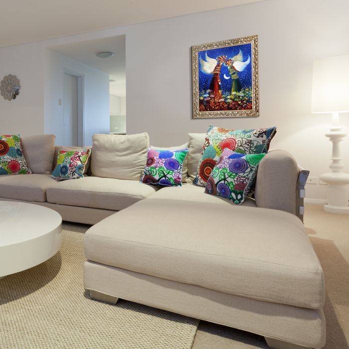 Angels Pre-Framed - Rococo Silver 20"X24"