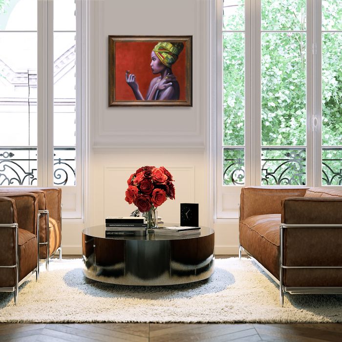 Southern Butterfly Reproduction Pre-Framed - Modena Vintage 20" X 24"