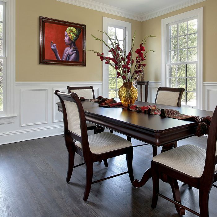 Southern Butterfly Reproduction Pre-Framed - Heritage Cherry Frame 20