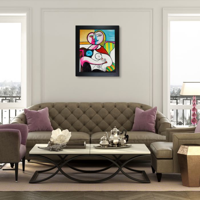 Lopsided Pre-framed - New Age Black Frame 20"X24"