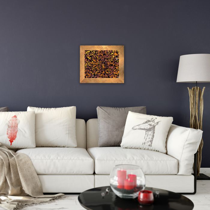 Rouy Pre-framed - Florentine Gold Frame 16"X20"