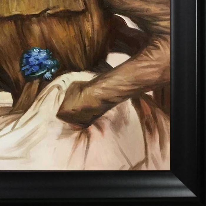 After Lunch (Apres Dejeuner) Pre-framed - Black Matte Frame 20"X24"