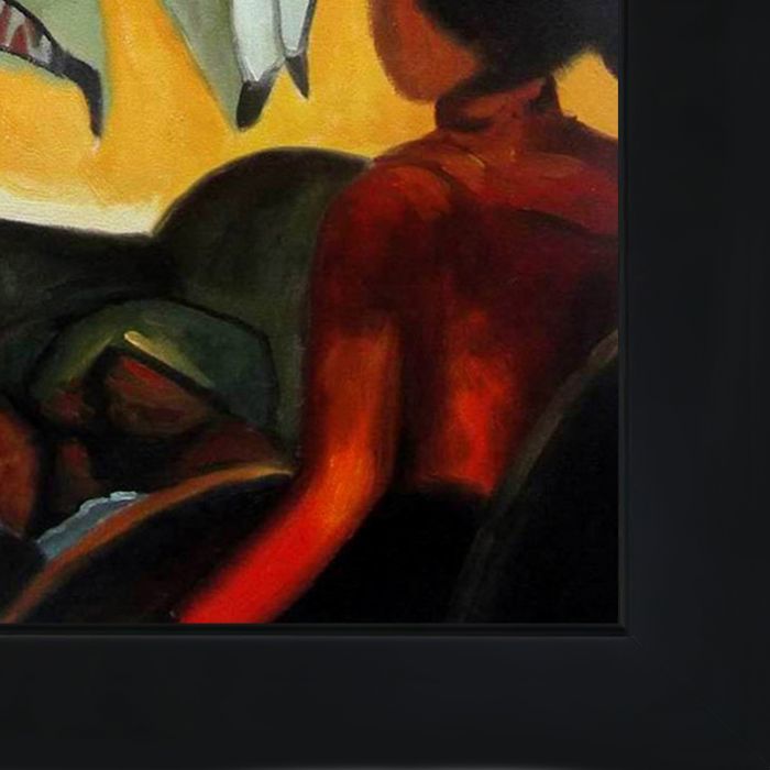 Russian Ballet Pre-Framed - New Age Black Frame 20"X24"