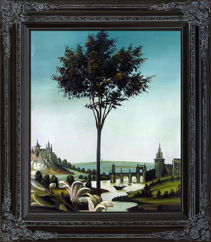 Annunciation Cestello (detail) Pre-Framed - Spaniard Black King Frame 20