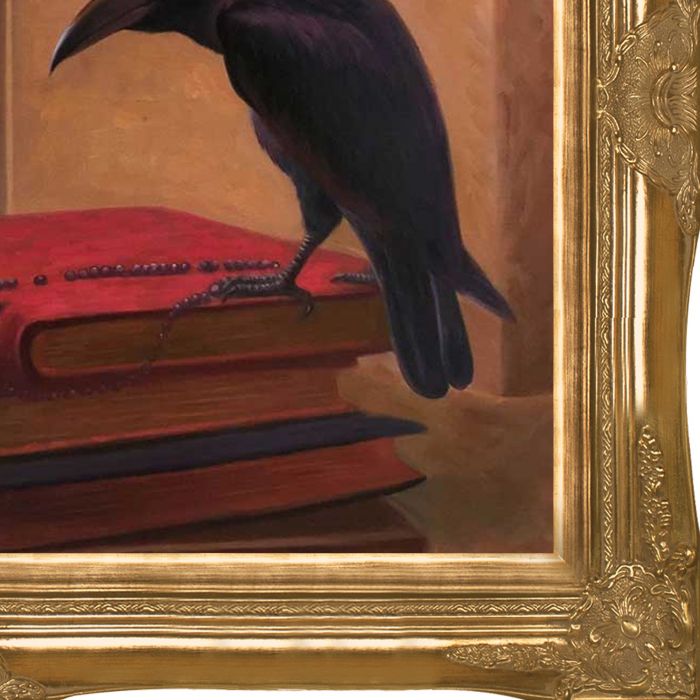 A Saint, from the 'Jackdaw of Rheims' Pre-Framed - Victorian Gold Frame 24"X36"