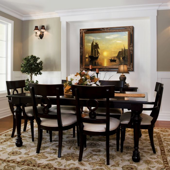 A Sunset Calm in the Bay of Fundy Pre-Framed - Excalibur Frame 30"X40"