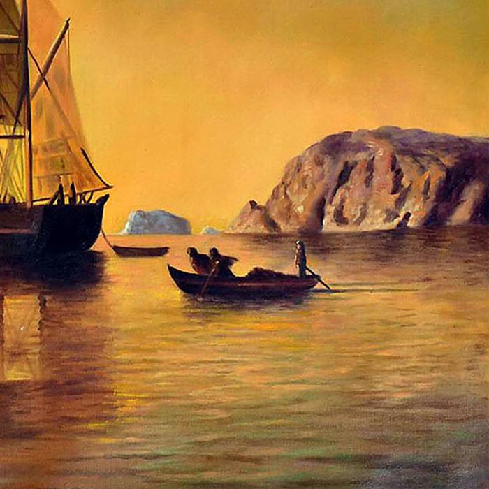 Arctic Scene Gallery Wrapped - Gallery Wrap 30"X40"