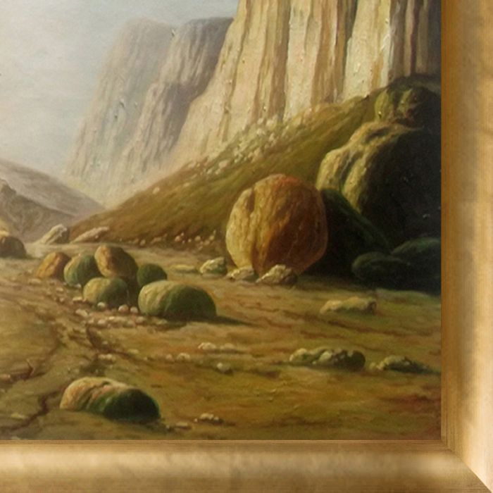 Coast of Labrador 1866 Pre-Framed - Gold Luminoso Frame 24" x 36"