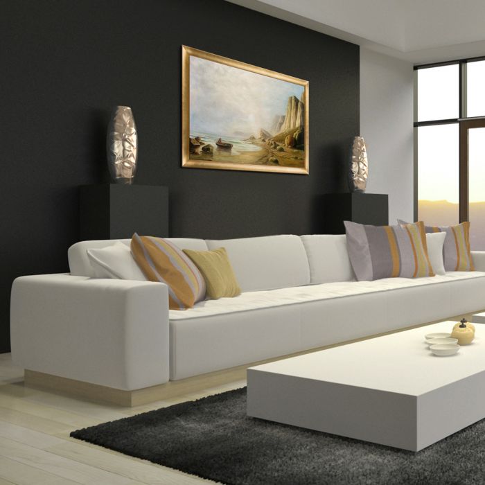 Coast of Labrador 1866 Pre-Framed - Gold Luminoso Frame 24" x 36"