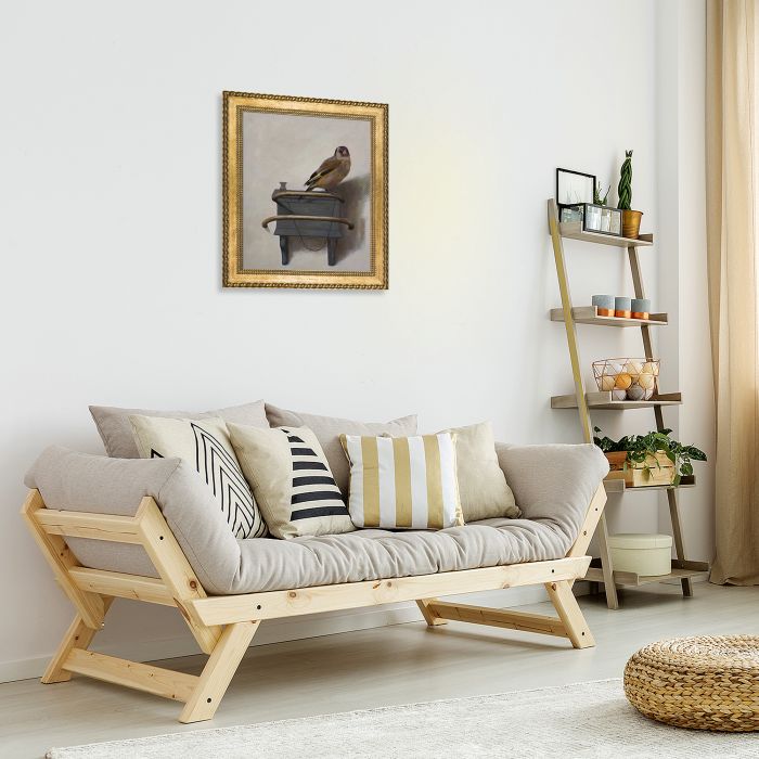 The Goldfinch Pre-Framed - Verona Gold Braid Frame 16"X20"