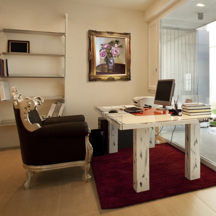 Bouquet of Pink Peonies Pre-Framed - Victorian Gold Frame 20"X24"