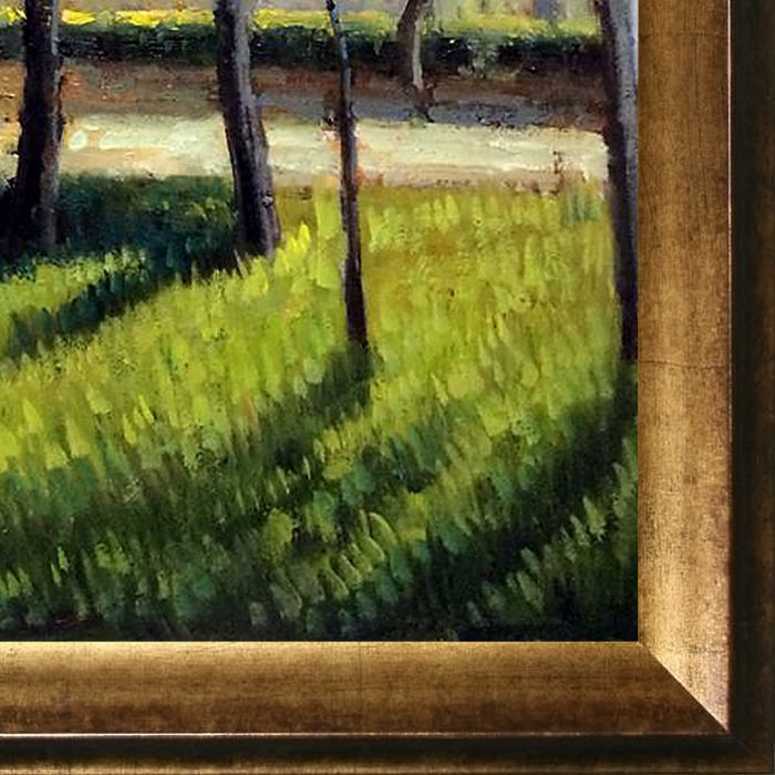 An Enclosure in Eragny Pre-framed - Athenian Gold Frame 20"X24"