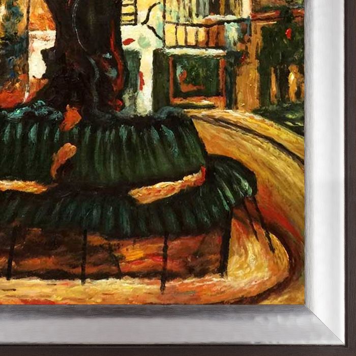 The Tree of Vence Pre-framed - Magnesium Silver Frame 24" X 36"