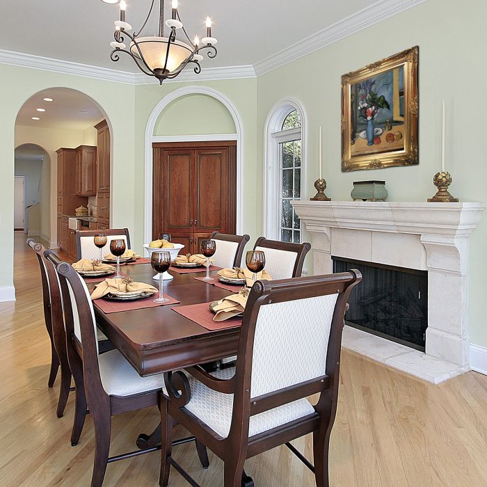 La Vase Bleu Pre-Framed - Victorian Gold Frame 20"X24"