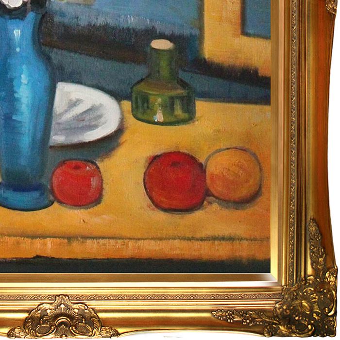 Le Vase Bleu Pre-Framed - Victorian Gold Frame 24"X36"