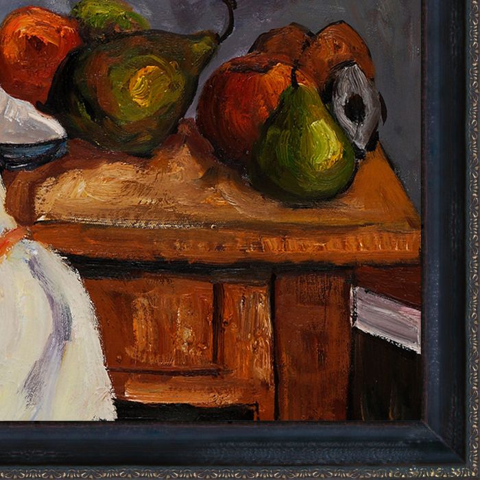 Ginger Pot with Pomegranate and Pears Pre-Framed - La Scala Frame 20"X24"