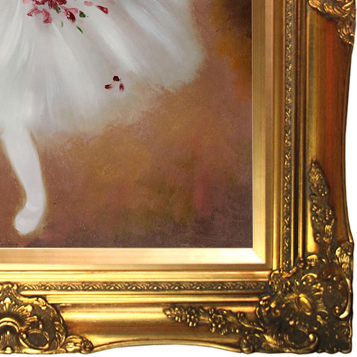 Star Dancer (On Stage) Pre-Framed - Victorian Gold Frame 20"X24"