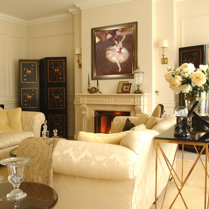 Star Dancer (On Stage) Pre-Framed - Elegant Gold Frame 20"X24"